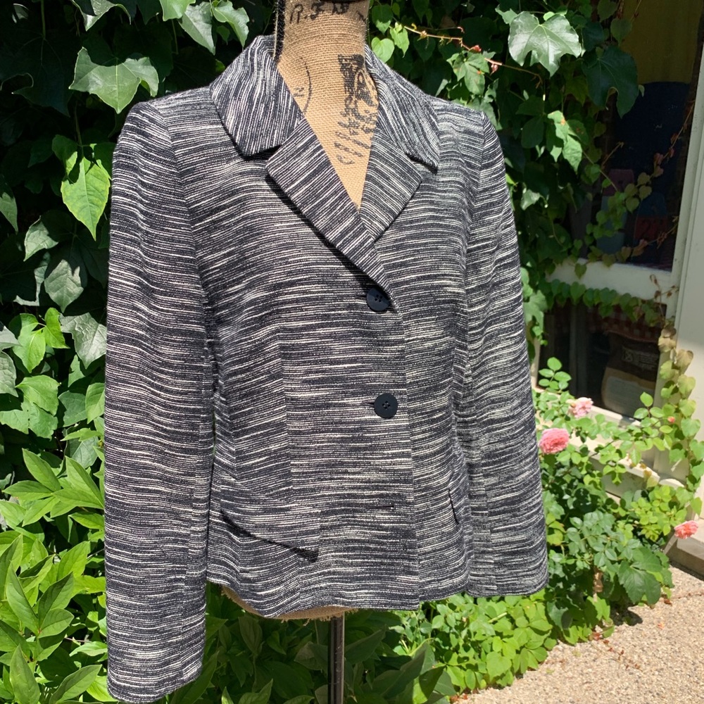 AUTHENTIC LAFAYETTE 148 Notched Lapel Blazer, L - Picture 3 of 8